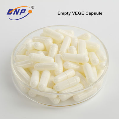 Biały Softgel OEM Suplement 1200 mg pustych kapsułek wegetariańskich