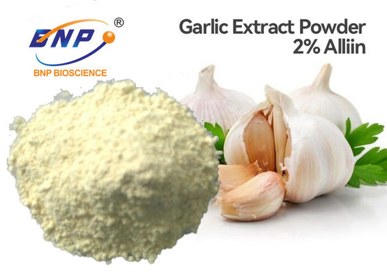 Biały bezwonny ekstrakt z czosnku w proszku 2% Allicin HPLC Test