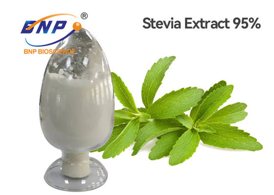 Zero kalorii Stevia Rebaudiana Wyciąg z liści Słodzik Stevioside 90%
