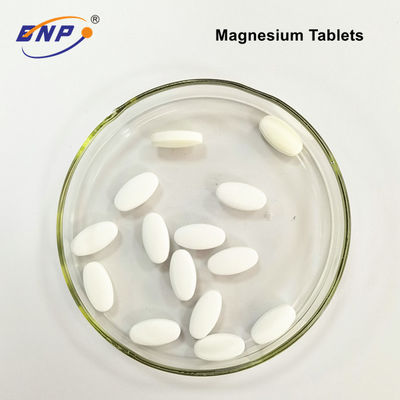 Powłoka foliowa Suplement OEM Cytrynian magnezu 200 mg tabletki
