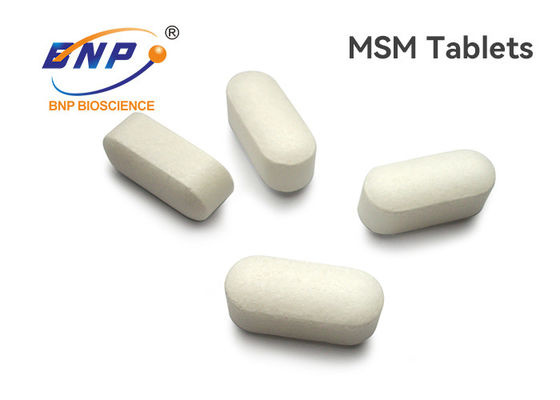 Tabletki powlekane OEM Suplement Metylosulfonylometan Msm 1500 mg