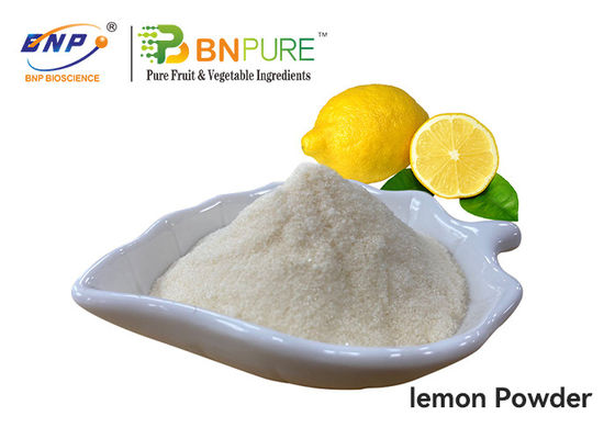 Jasnożółty koncentrat cytrynowy w proszku do żywności Ekstrakt z cytrusów i limonek