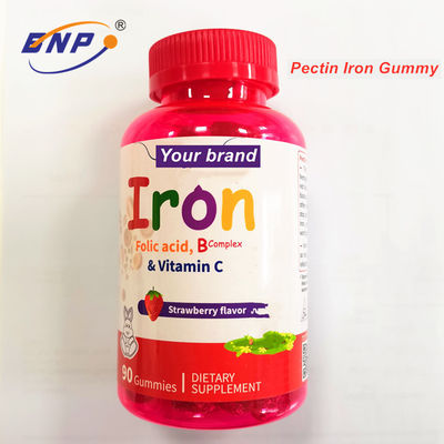 Produkcja kontraktowa Suplement diety Iron Gummy Candy dla dzieci